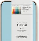 Schlafgut Spannbettlaken CASUAL | Blau 4