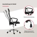 Duo Collection Bürostuhl Regensburg | Schwarz 5
