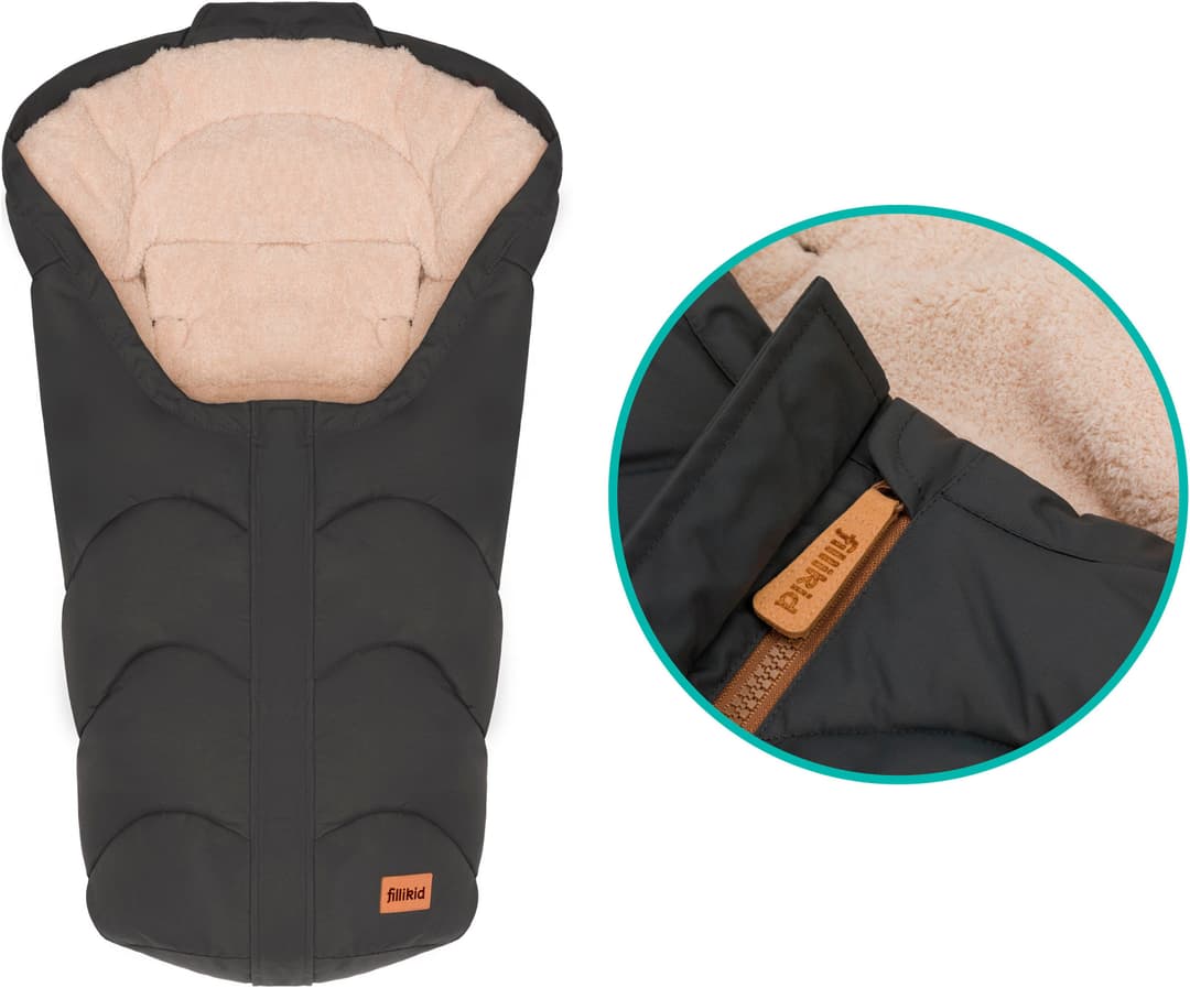 Fillikid Fußsack Torre | Grau