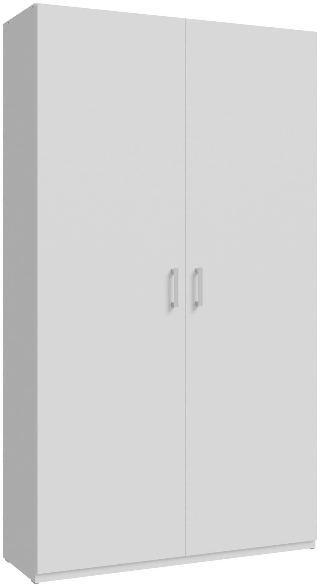 FORTE Kleiderschrank | Weiß