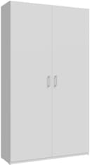FORTE Kleiderschrank | Weiß