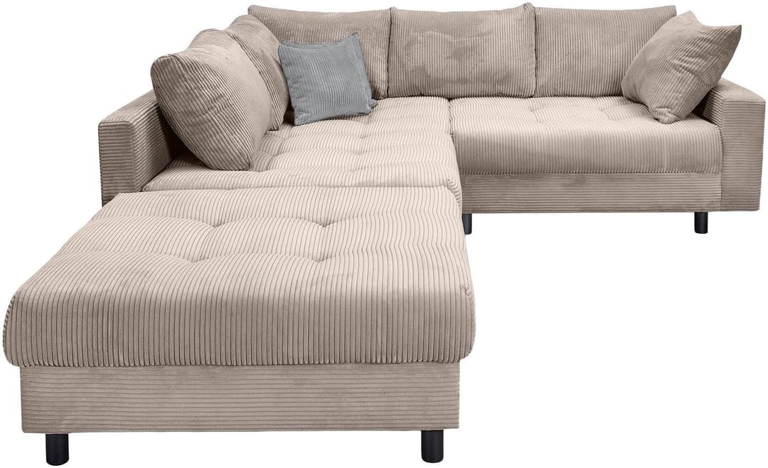 COLLECTION AB Ecksofa Toni L-Form | Beige