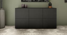borchardt Möbel Sideboard Rova | Schwarz