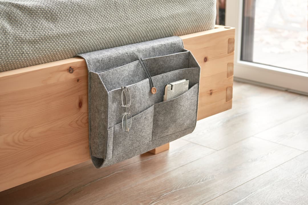 Zeller Present Aufbewahrungstasche Couch-Organizer | Grau