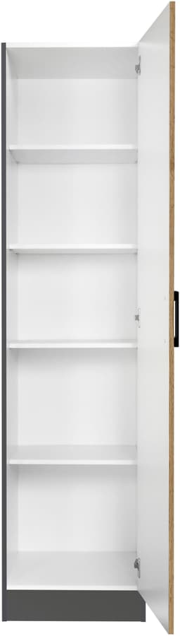 KOCHSTATION Seitenschrank KS-Toronto | Braun
