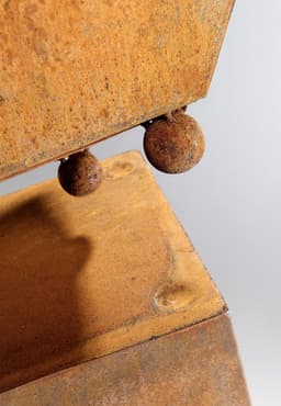 Locker Dekosäule | Braun