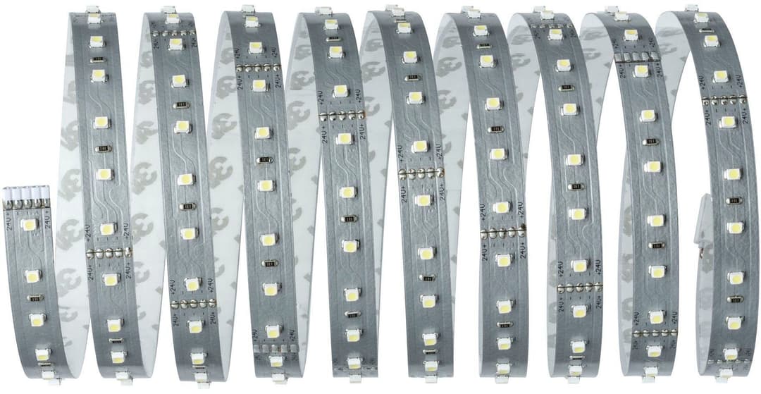 Paulmann MaxLED 500 LED-Streifen Basisset 3m | Silber