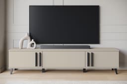 Home affaire Lowboard Helsinki TV-Kommode | Beige