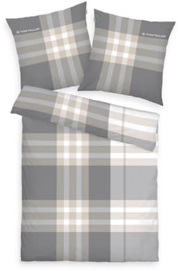 TOM TAILOR HOME Nick Bettwäsche-Set | Beige