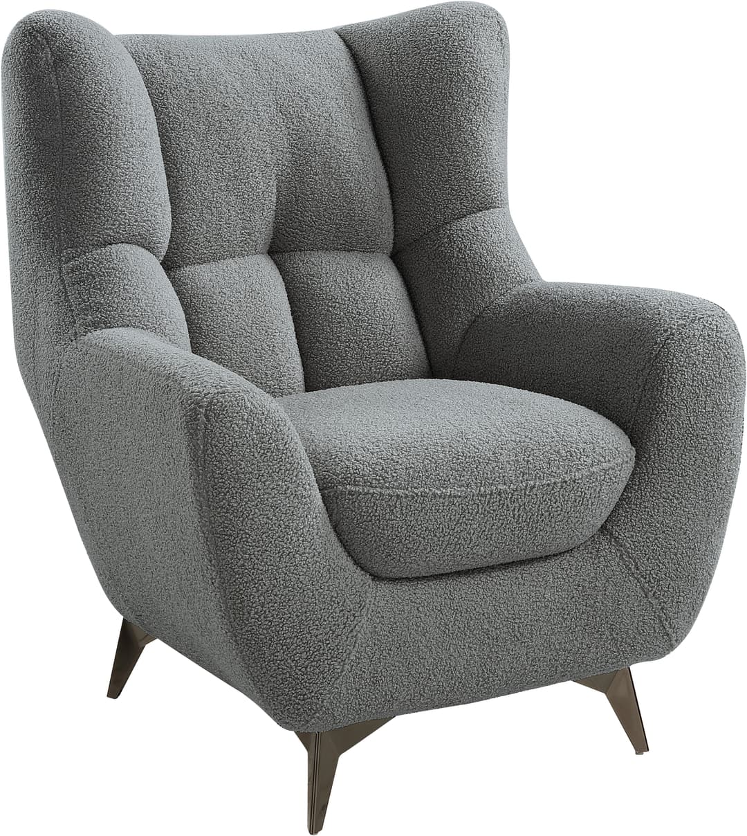 ATLANTIC home collection Sessel Shawn | Grau