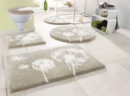 Grund Badematte Pusteblume | Beige