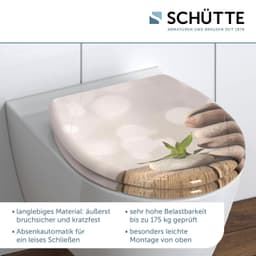 Schütte STONE PYRAMID WC-Sitz | Mehrfarbig