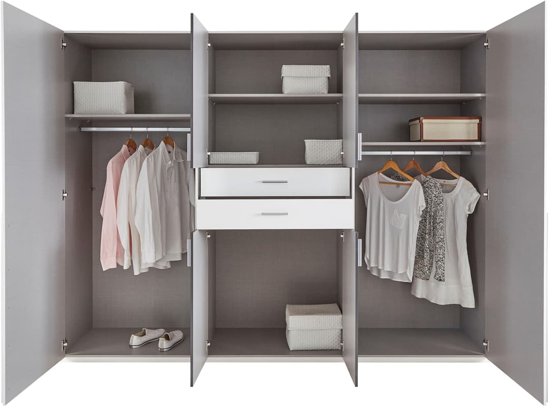 Wimex Kleiderschrank Vanea | Weiß