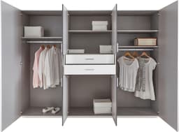 Wimex Kleiderschrank Vanea | Weiß