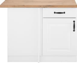 wiho Küchen Eckunterschrank Erla | Weiß