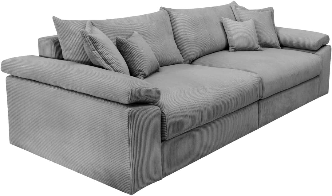 Home affaire Big-Sofa Soft&Cosy XXL | Grau