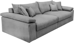 Home affaire Big-Sofa Soft&Cosy XXL | Grau