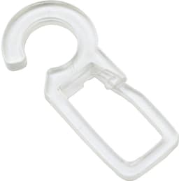 GARDINIA Faltenclip | Transparent