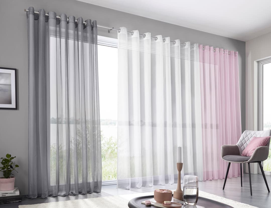 OTTO home Gardine XANA | Grau