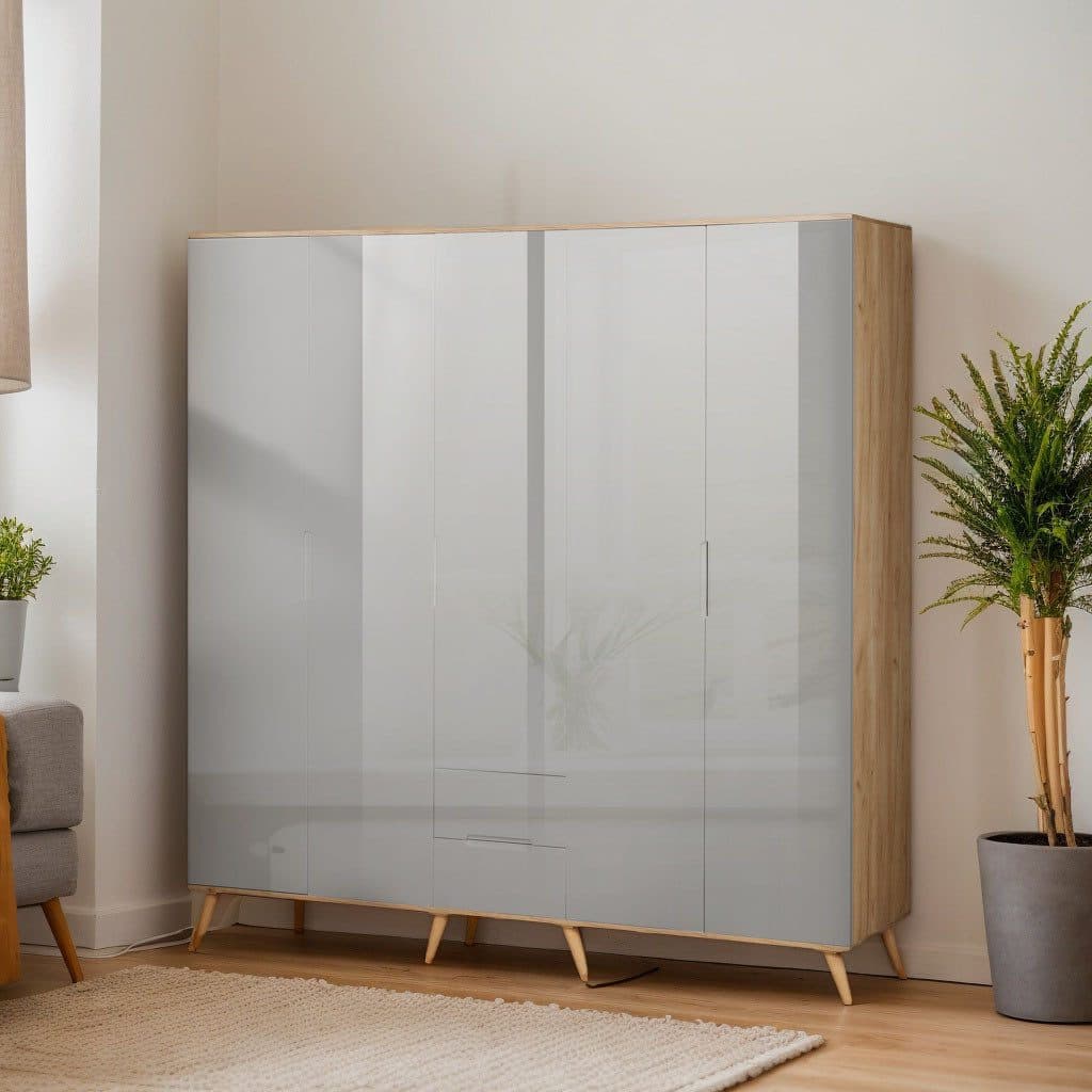 OTTO home Kleiderschrank Lund | Grau