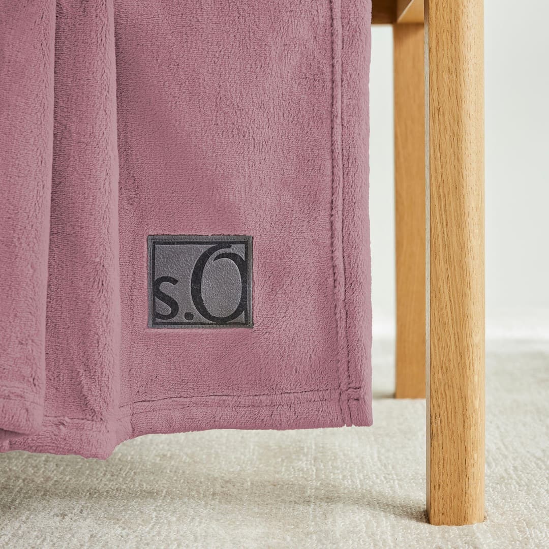 Wohndecke s.Oliver Kuschelsoft | Rosa