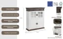 OTTO home Highboard Vinales | Mehrfarbig 3