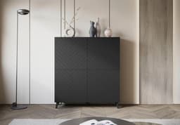 Home affaire Highboard Phuket | Schwarz
