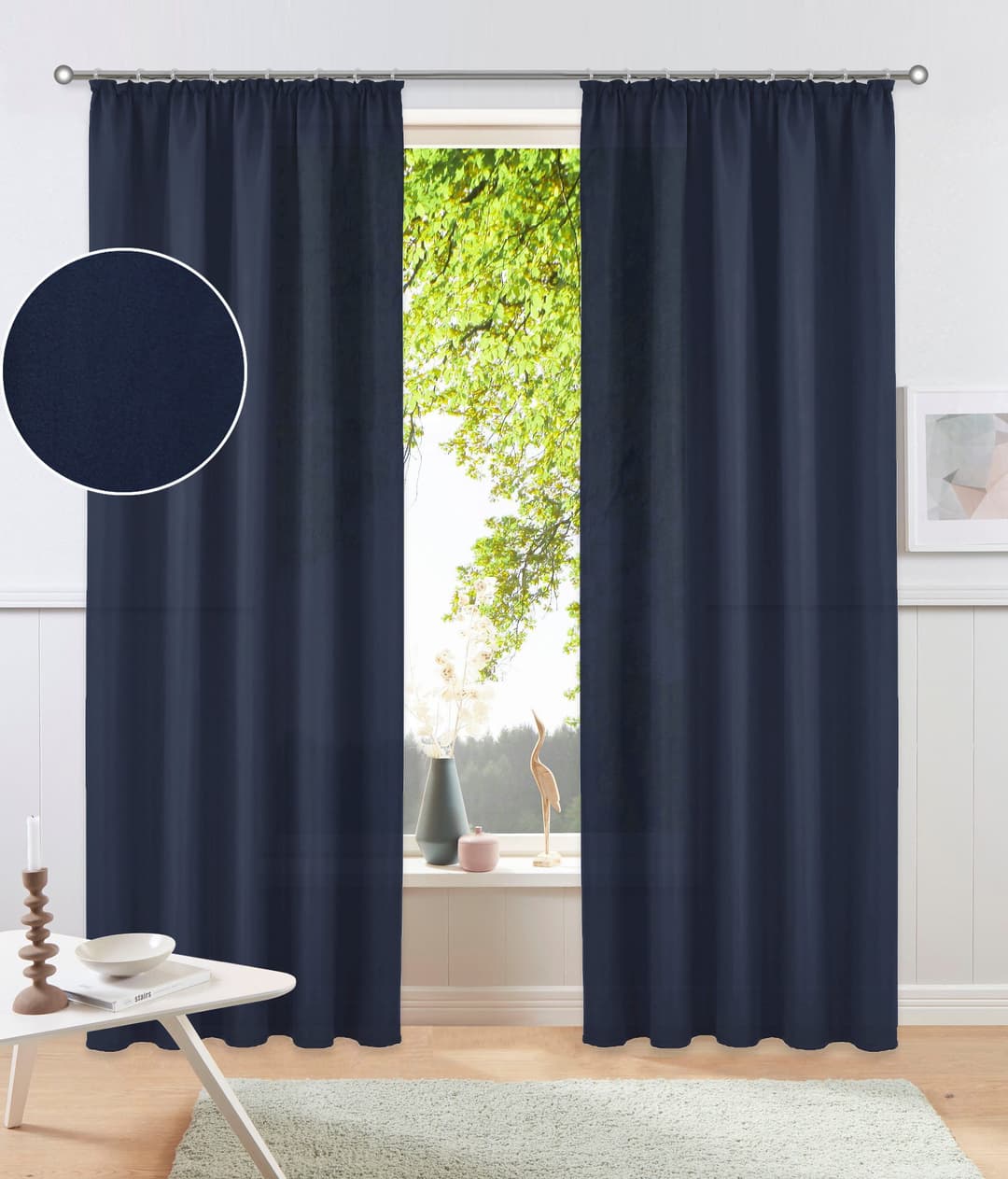 OTTO home Vorhang Raja | Blau
