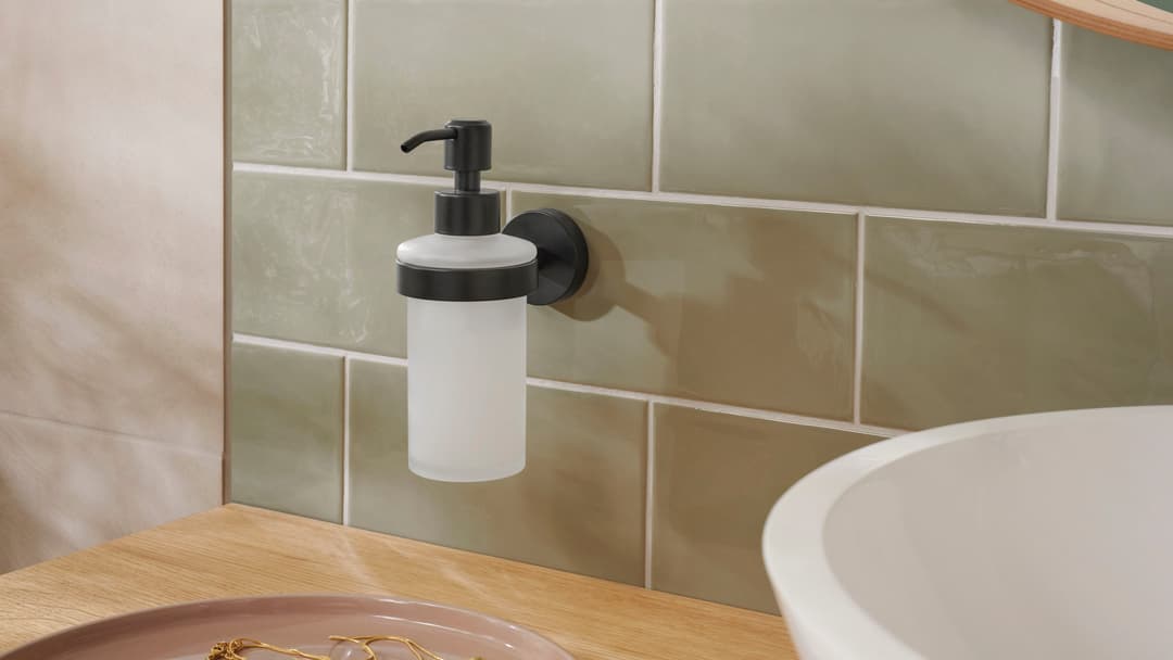 tesa MOON GREY Seifenspender | Grau