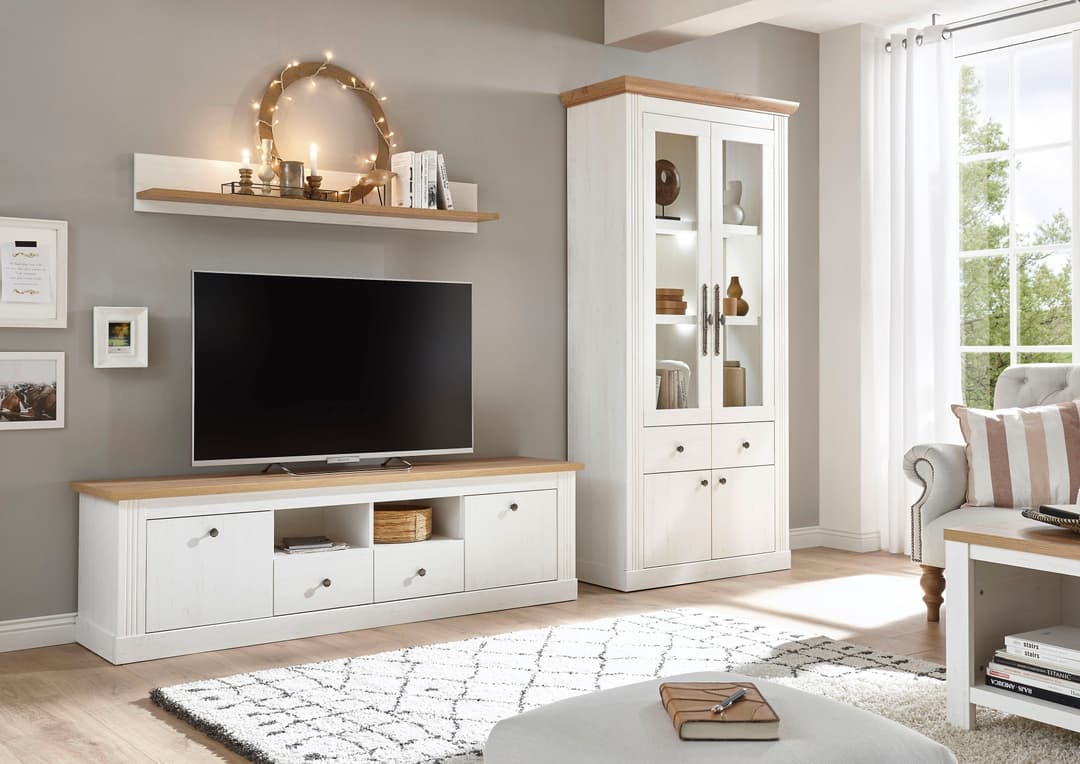 OTTO home Wohnwand Westminster | Weiß