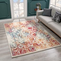 Sanat Teppich Vintage 1606 | Mehrfarbig