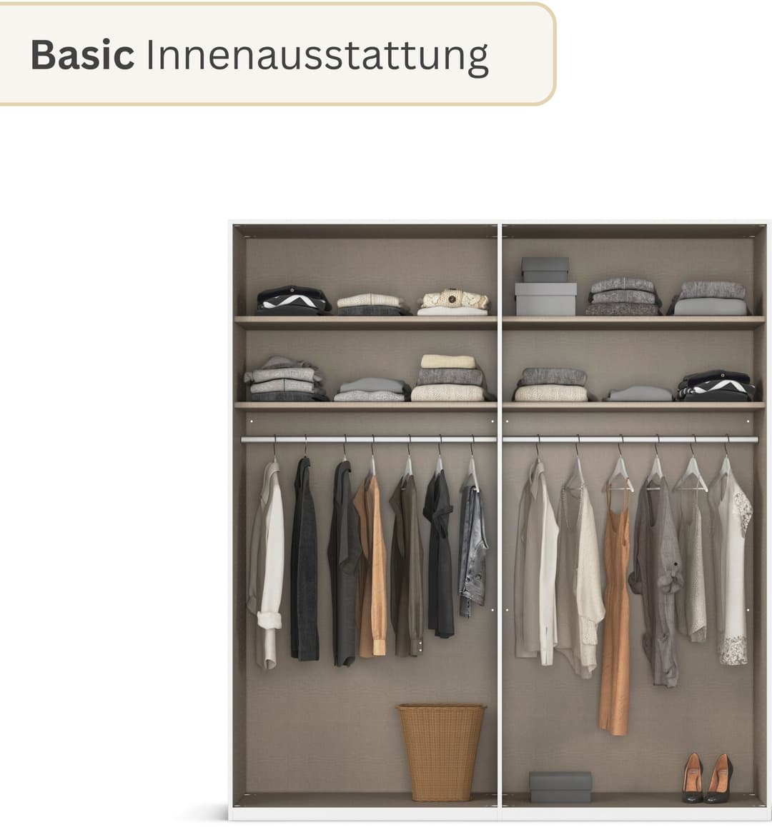 rauch MONTCLAR Kleiderschrank | Weiß