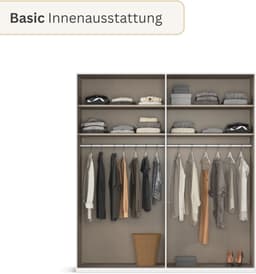 rauch MONTCLAR Kleiderschrank | Weiß