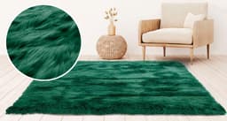 OTTO home Hochflor-Teppich Valeria | Grün
