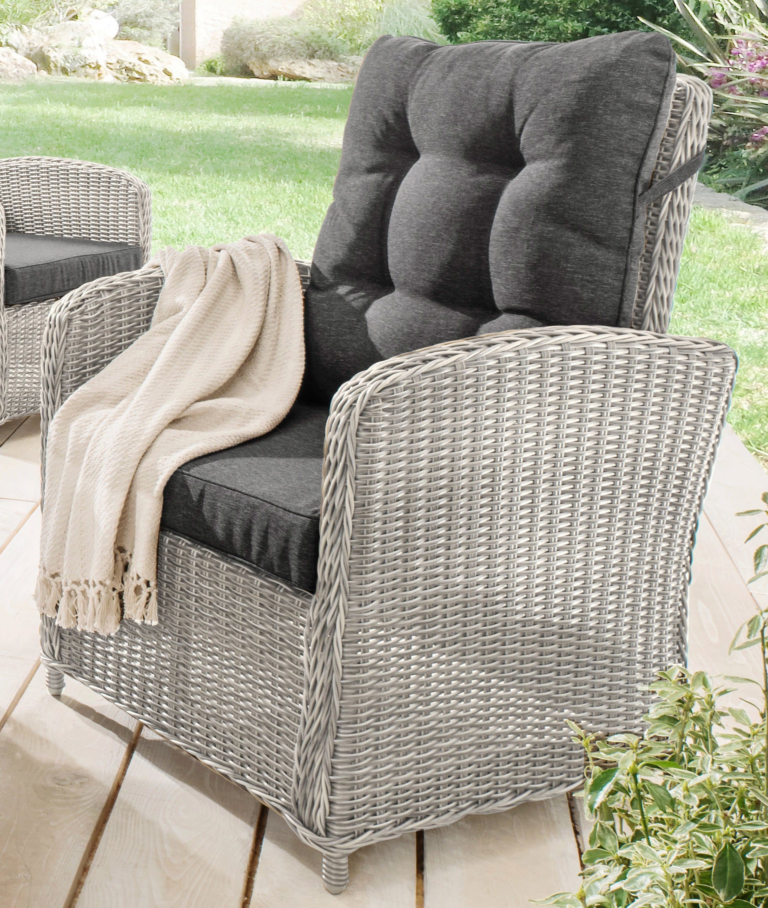 Destiny Loungesessel MERANO | Weiß