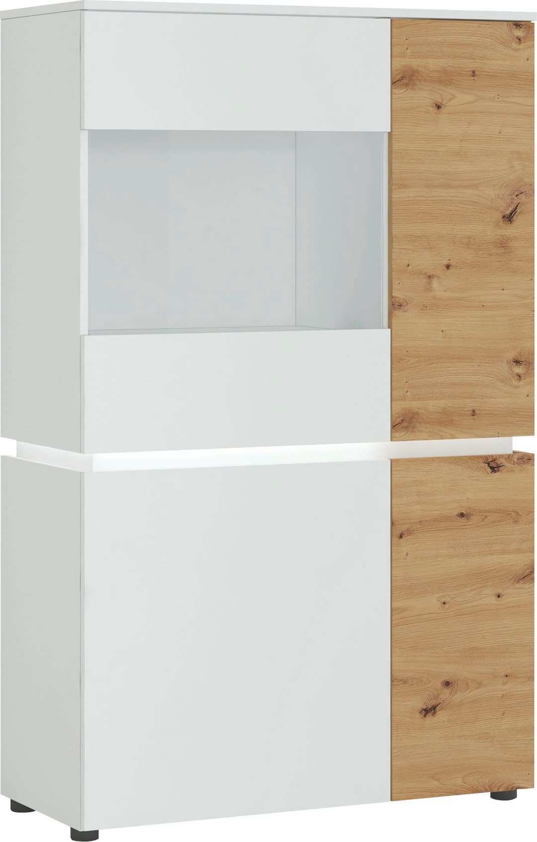 Home affaire Vitrine Luci | Holztöne