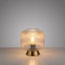 SCHÖNER WOHNEN-Kollektion LED Tischleuchte NAMI | Braun 5