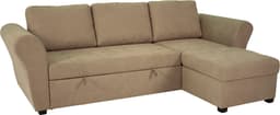 Trends by HG Ecksofa Lasse L-Form | Braun