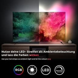 B.K.Licht LED-Streifen | Schwarz