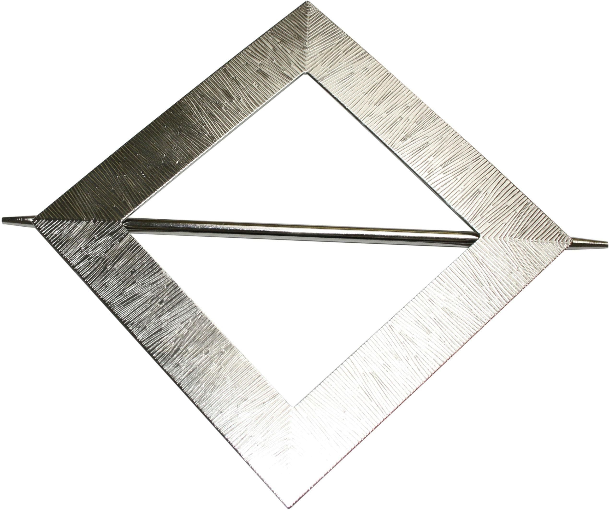 GARDINIA Dekoklammer Uranus | Silber