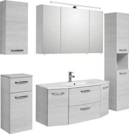 Saphir Quickset 936 Badmöbel-Set | Holztöne