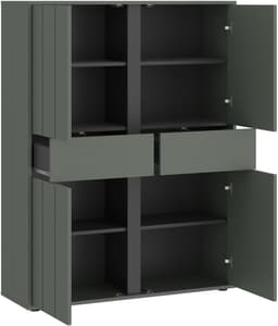 Home affaire Highboard VEDDEL | Grün