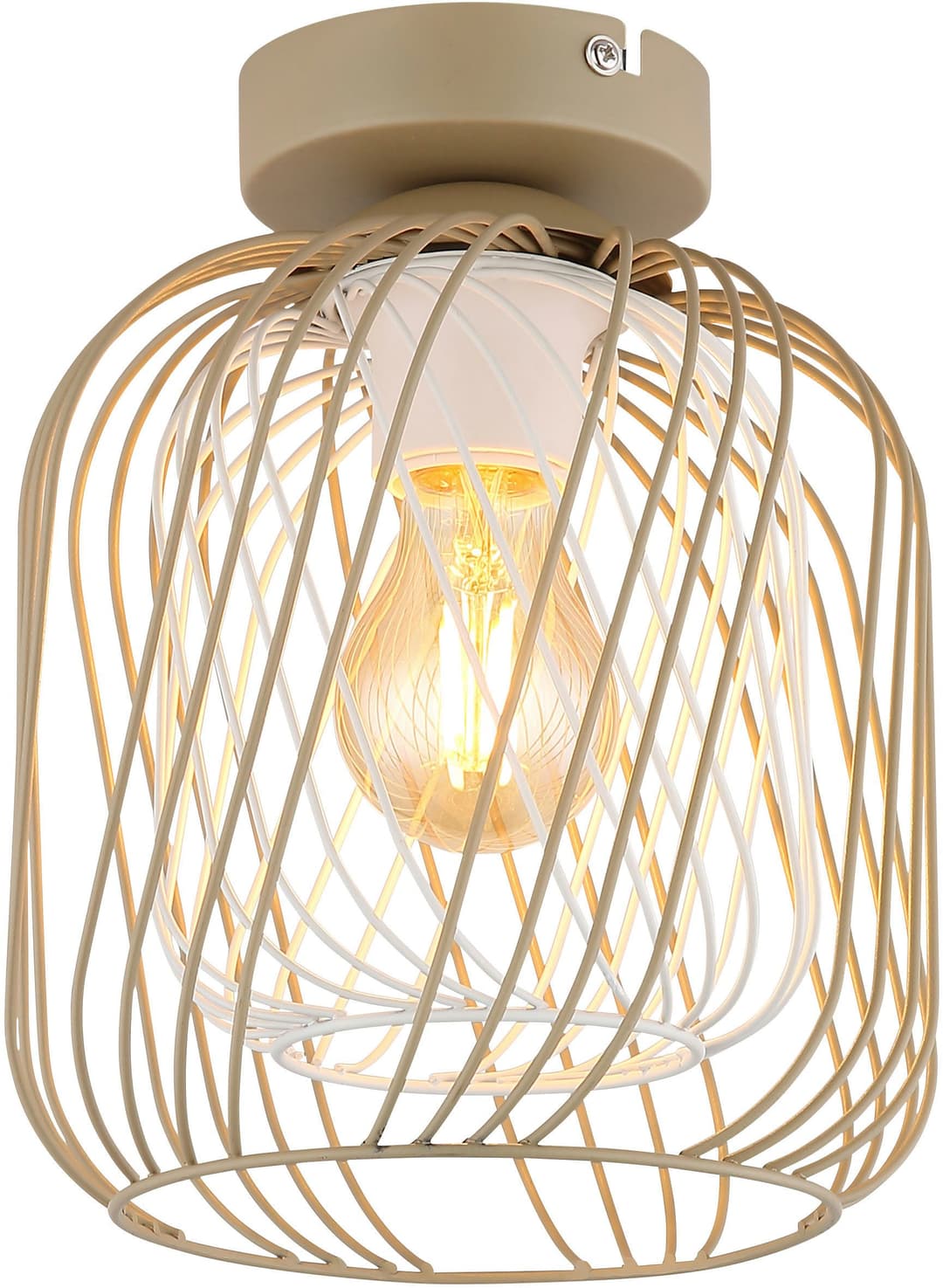 GLOBO LIGHTING Deckenleuchte DICHTI | Beige