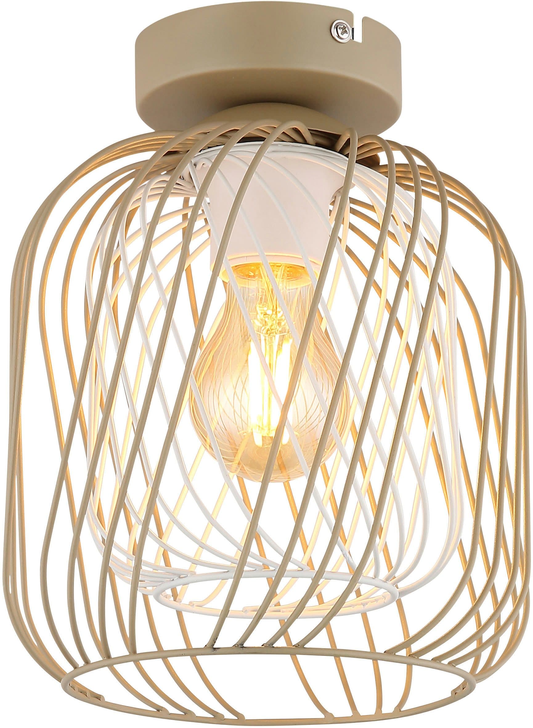 GLOBO LIGHTING Deckenleuchte DICHTI | Beige