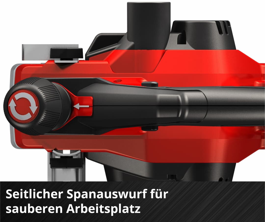 Einhell Akku-Elektrohobel TE-PL 18/82 Li - Solo | Rot