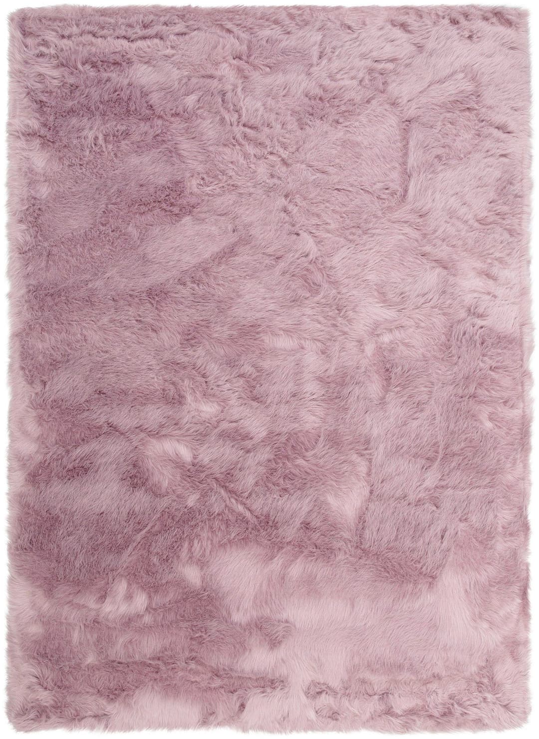 OTTO home Hochflor-Teppich Valeria | Rosa