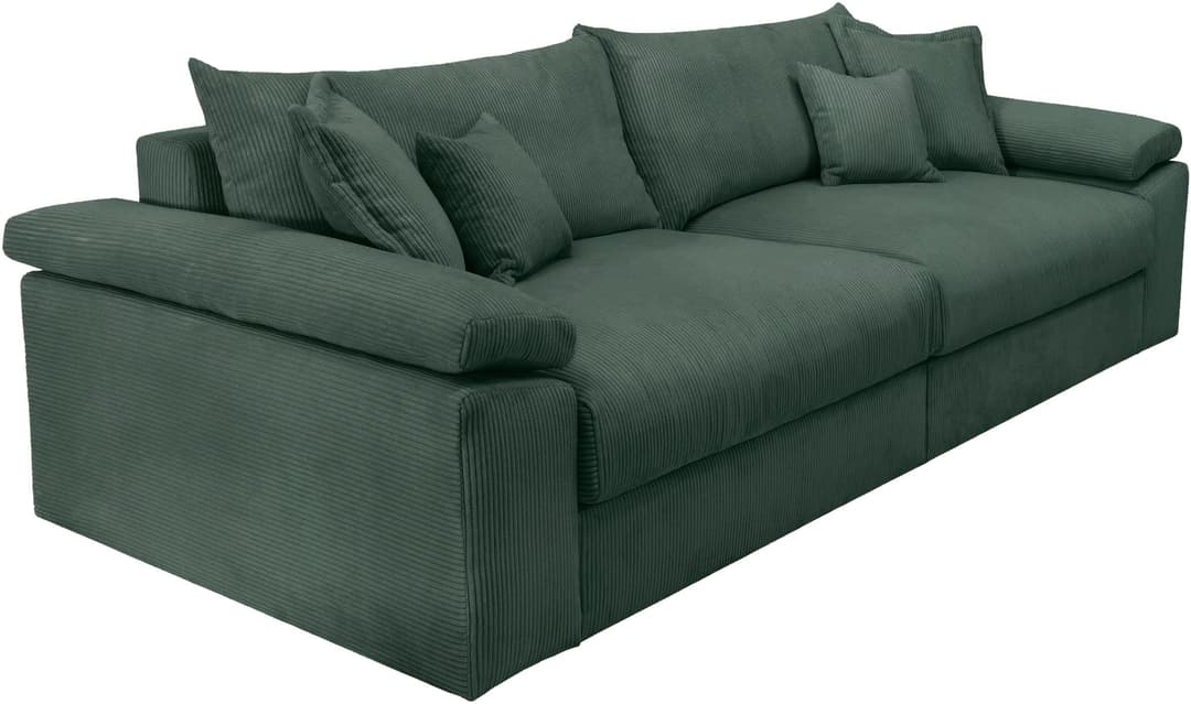 Home affaire Big-Sofa Soft&Cosy XXL | Grün
