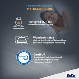 Komfortschaummatratze Dream Flex | Weiß