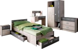 Parisot Jugendzimmer-Set Fabric | Holztöne