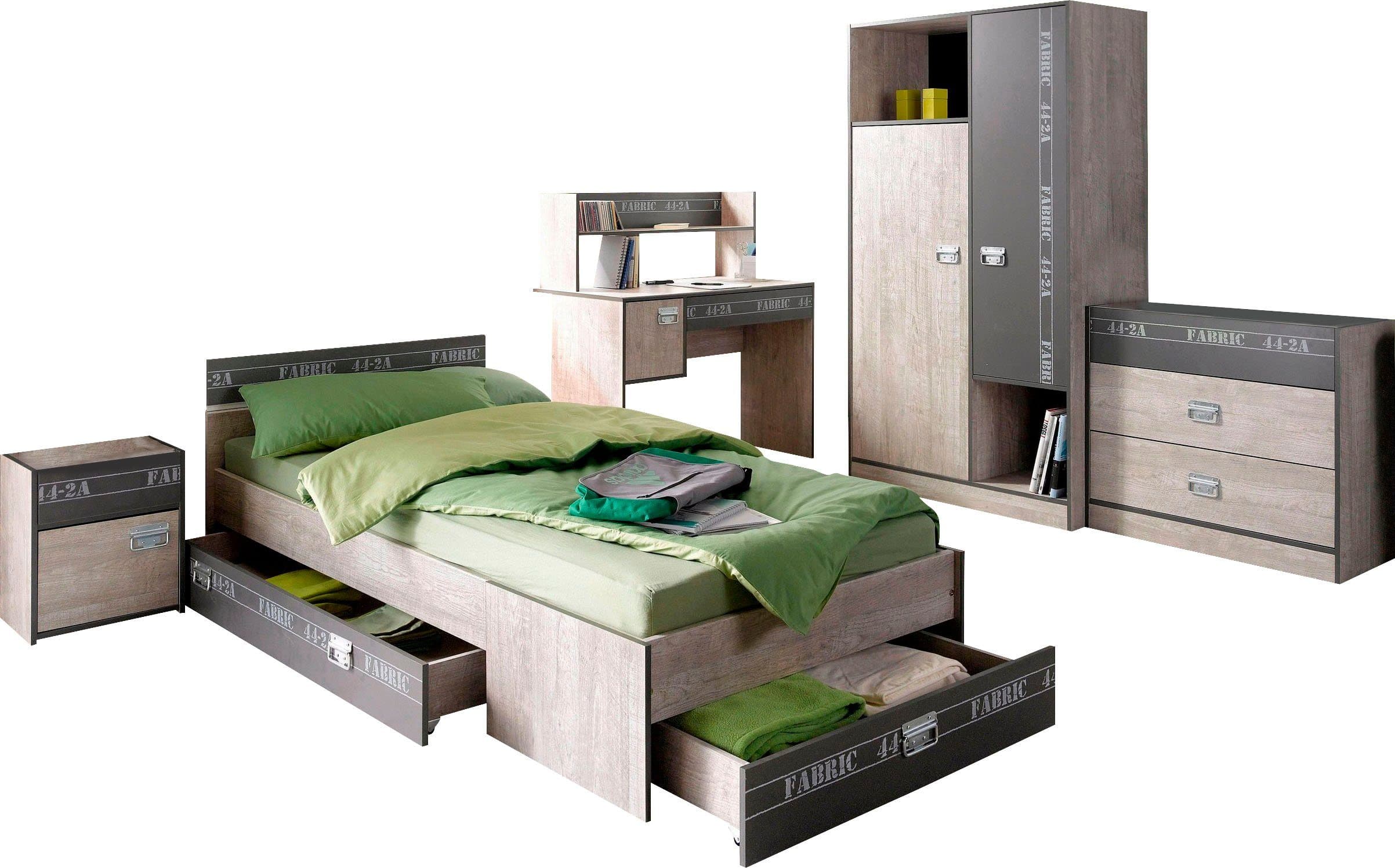 Parisot Jugendzimmer-Set Fabric | Holztöne